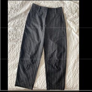 Wilfred Wool Stripe Barrel Pant (Size 2)